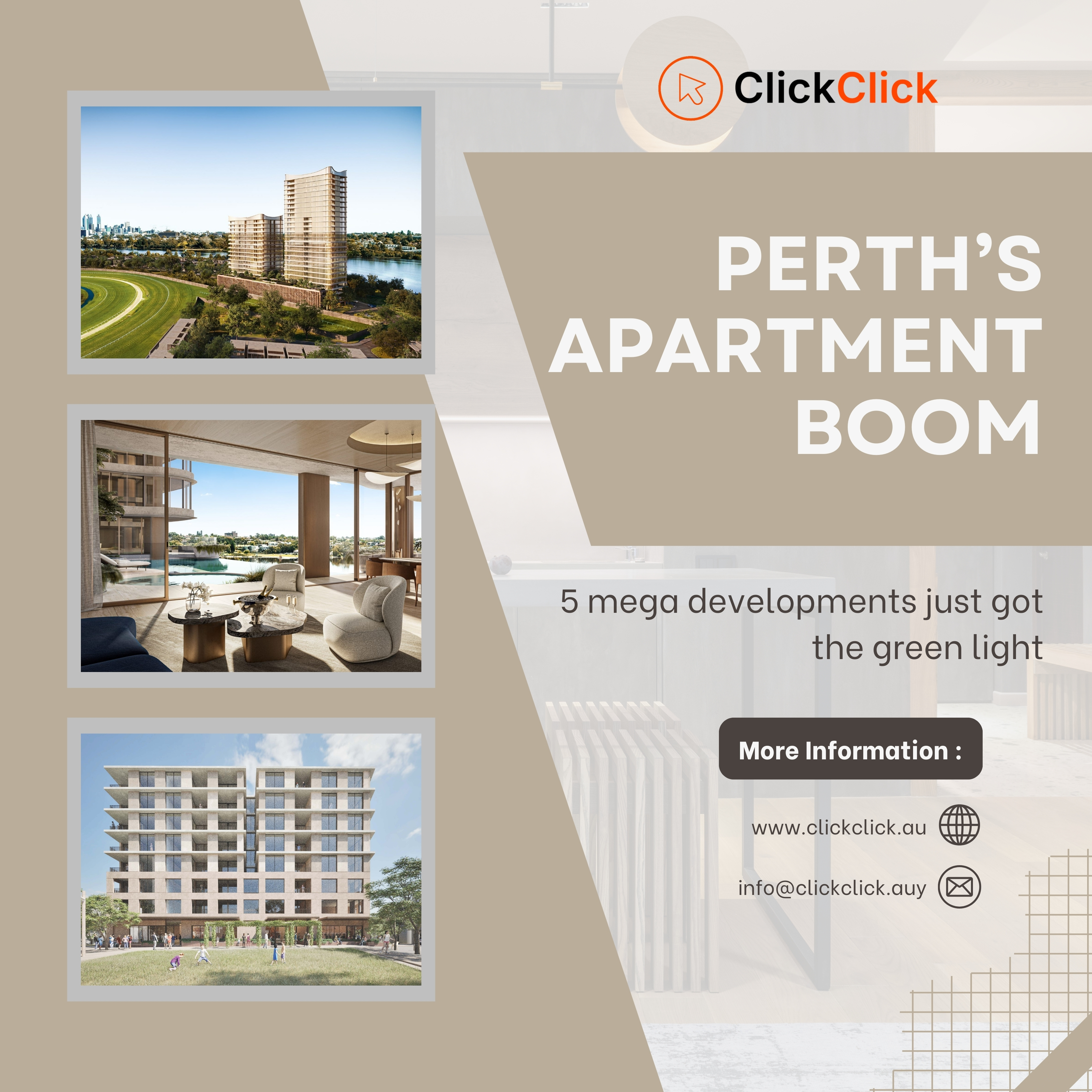Perth’s apartment boom: 5 mega developments just got the green light
